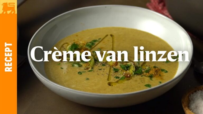 Crème van linzen